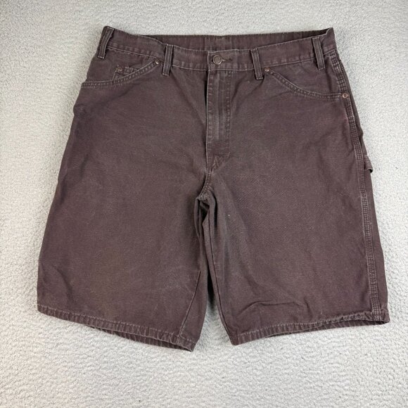 Carpenter Utility Dickies Shorts Mens Size 36 Regular Workwear Ripstop Relax Fit - Picture 2 of 6